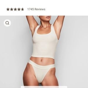 Skims cotton rib tank